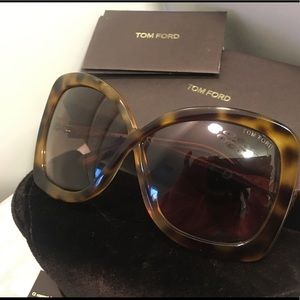TOM FORD SPECIAL ORDER CALGARY BROWN HAVANAHS-NWOT